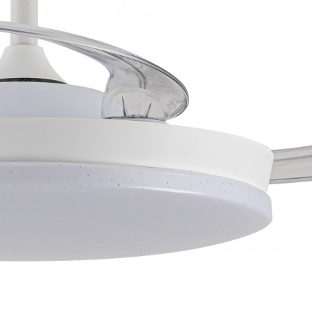 Ventilador LED aspas retráctiles Stars Evo CCT Dim Smart (72W)
