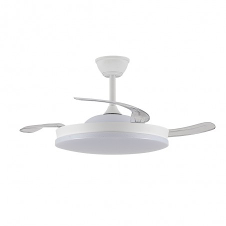 Ventilador LED aspas retráctiles Stars Evo CCT Dim Smart (72W)
