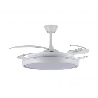 LED ceiling fan folding blades Charly L CCT Dim (80W)