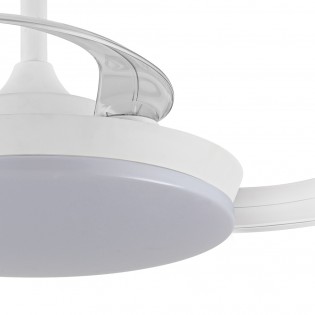 LED ceiling fan folding blades Milky S Eco CCT Dim (39W)