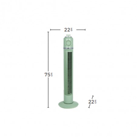 Tower Table Fan Huracan 3 Speeds (45W)