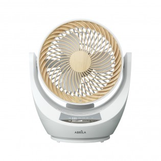 Ventilador Sobremesa Navia Negro/blanco 40w 4velocidades Orientable Rotatorio,remoto,temporizador Y Display