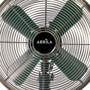 Ventilador Sobremesa Capitolio Oliva/cuero 37w 3velocidades 4asp Fijo Y Rotatorio 42x35x27cm