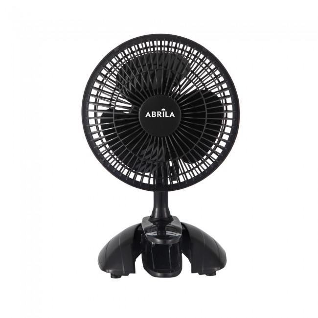 Ventilador Sobrem.c/pinza Nervion Negro 2velocidades 20w 2en1 30x20x16cm