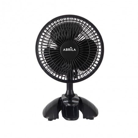 Ventilador Sobrem.c/pinza Nervion Negro 2velocidades 20w  2en1 30x20x16cm
