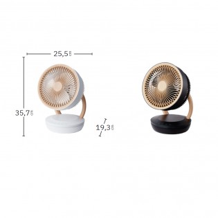 Table Fan Ruiseñor Oscillating 4 Speed (45W)