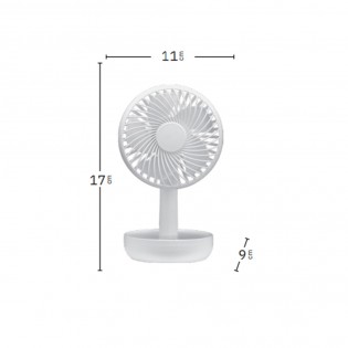 USB rechargeable mini fan Lemosin (5W)