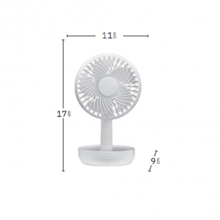 USB rechargeable mini fan Lemosin (5W)