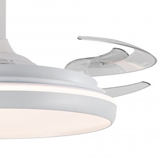 LED fan with retractable blades Michu L CCT Dim (80W)
