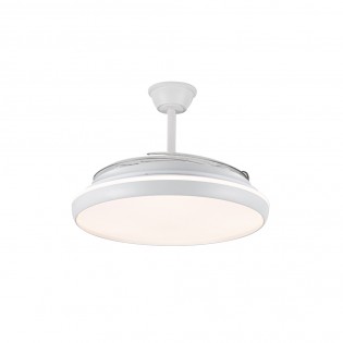 LED fan with retractable blades Michu L CCT Dim (80W)