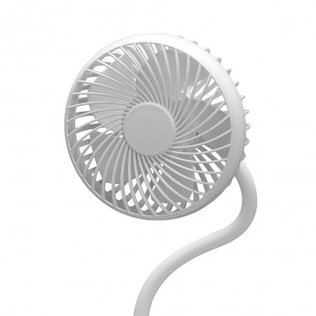 Fan with clamp and rechargeable battery Sines (5W)
