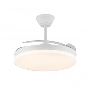 LED fan with retractable blades Covery Evo CCT Dim Smart (72W)