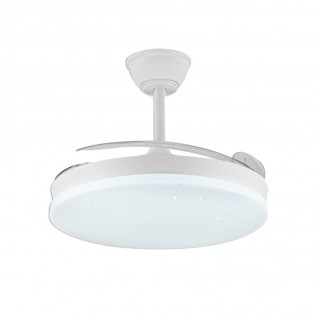 LED fan with retractable blades Covery Evo CCT Dim Smart (72W)