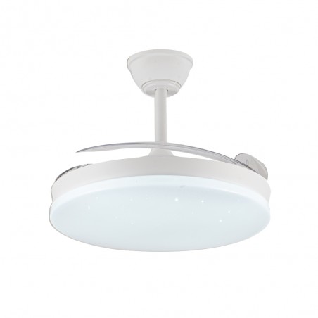 LED fan with retractable blades Covery Evo CCT Dim Smart (72W)