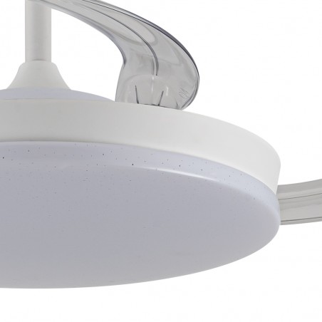 LED fan with retractable blades Covery Evo CCT Dim Smart (72W)