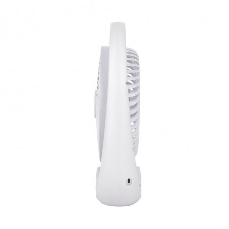 Rechargeable fan with LED light and USB Aguila (5W)