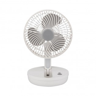 Fan with rechargeable...