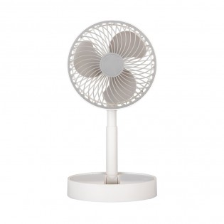 Fan with rechargeable battery and USB Jerico (5W)