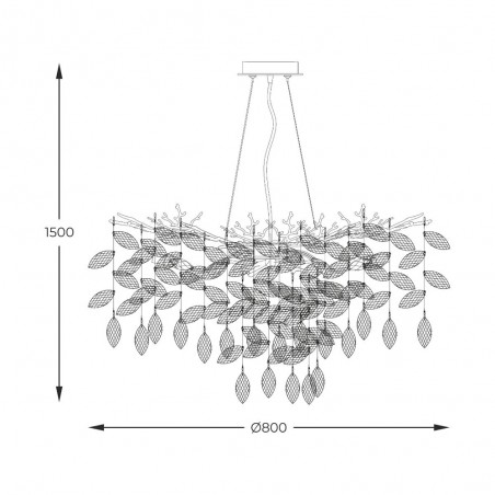 Pendant Lamp Cindy (10 lights)