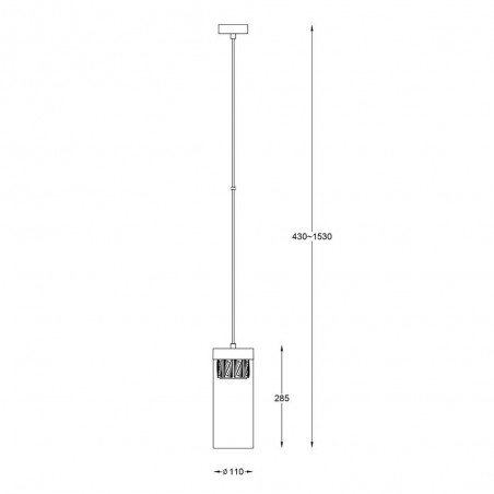 Pendant lamp Gem