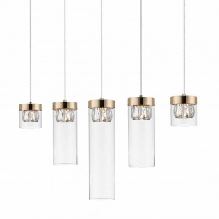 Lámpara colgante Gem (4 luces)