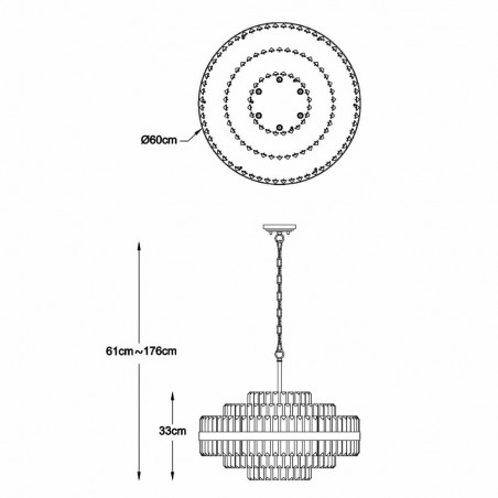 Pendant lamp Constantinople