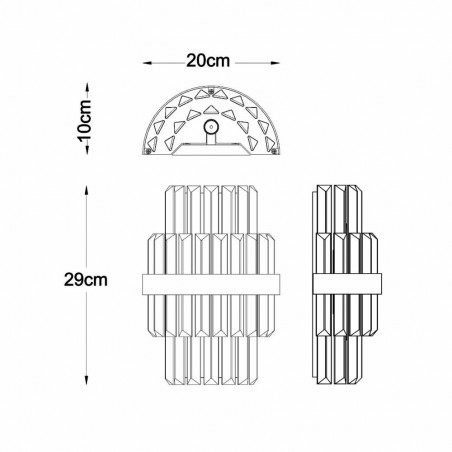 Wall lamp Constantinople (2 Lights)