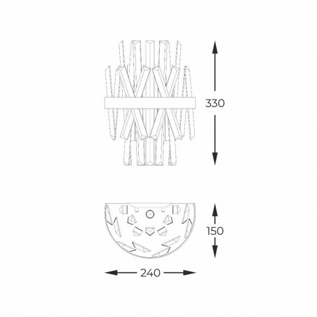 Wall lamp Constantinople II