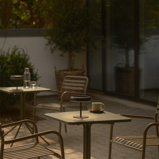 Lámpara de mesa portátil solar LED Elmer (2W)