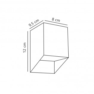 Outdoor Wall Lamp Nico Square