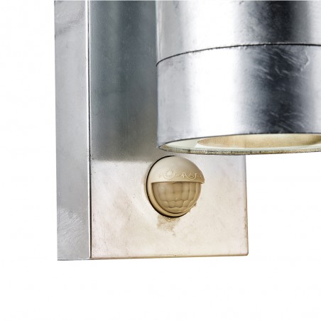 Aplique con sensor de movimiento Tin Maxi Galvanizado