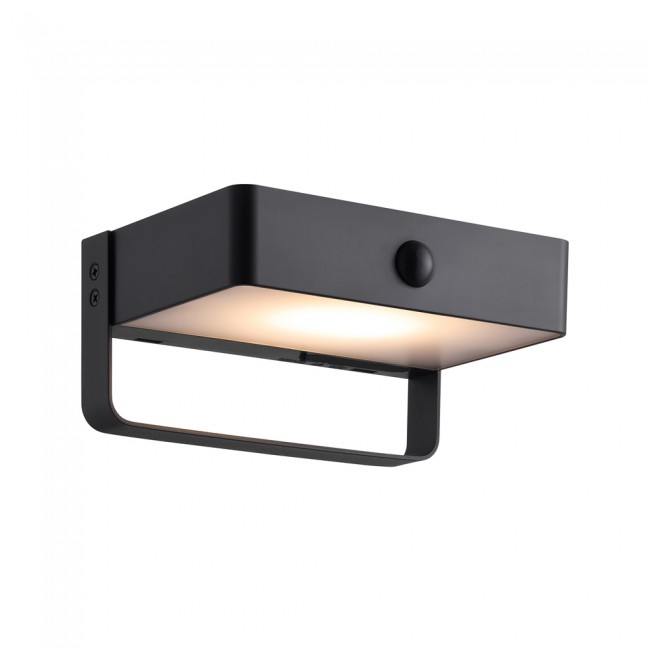 LED wall lamp with motion sensor Saulio Solar (4.5W)