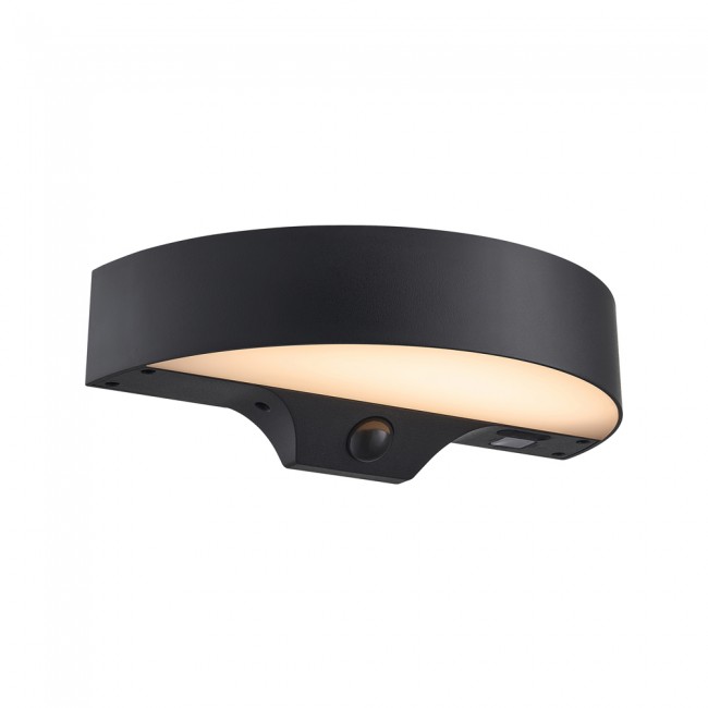 LED wall lamp with motion sensor Monay Round (5W)
