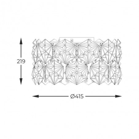 Flush light Davi (5 Lights)