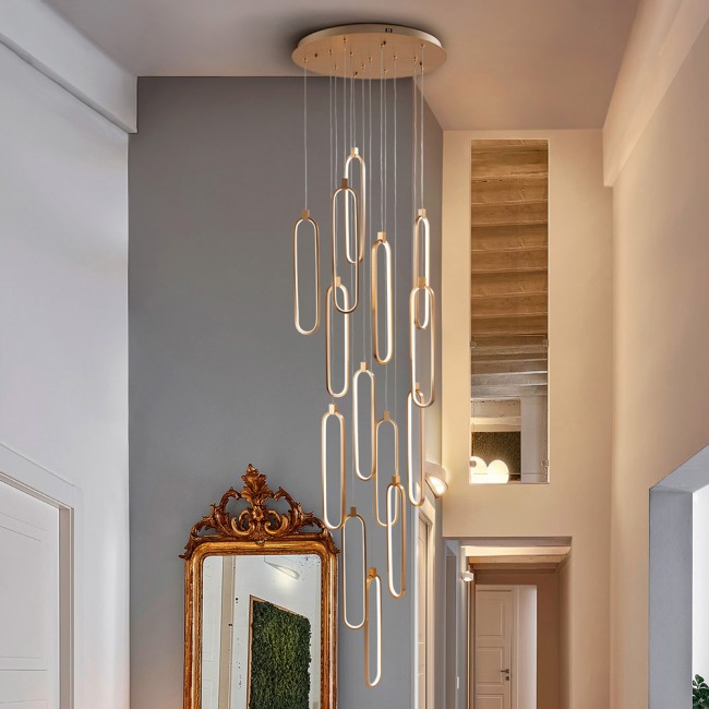 Lámpara colgante LED Colette (182W)