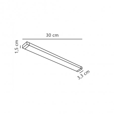 LED Batten Light Fitting Preston 30 (4W)