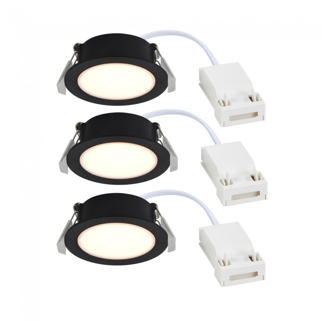 3-Kit Recessed LED downlight for bathrooms Olea (4.4W)