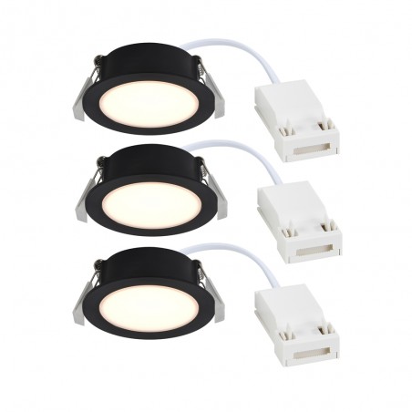 3-Kit Recessed LED downlight for bathrooms Olea (4.4W)