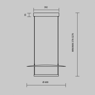LED Pendant Lamp Ambience (30W)