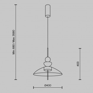LED Pendant Lamp Bangkok (12W)