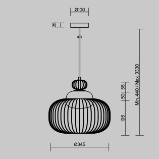 Pendant Lamp Levitation
