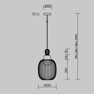 Pendant Lamp Levitation II