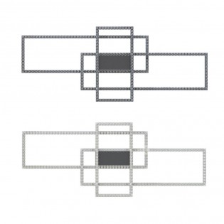 Plafón de techo LED Ervi CCT (52W)