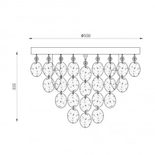 Flush light Pardo (8 Lights)