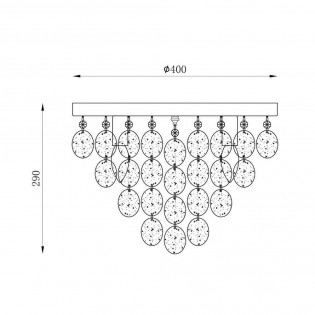 Flush light Pardo (5 Lights)