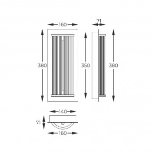 Wall lamp LED Cally CCT (10W)