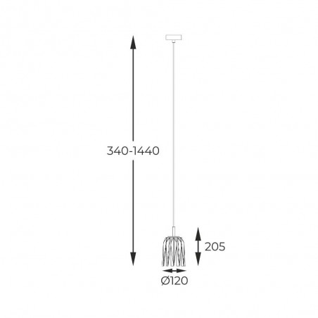 Pendant lamp Tazza