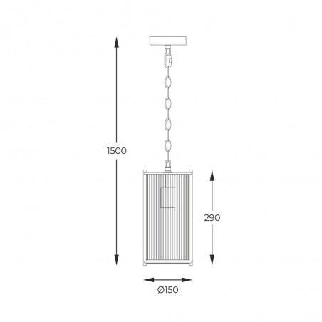 Pendant lamp Marmo