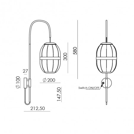 Wall Lamp Pull