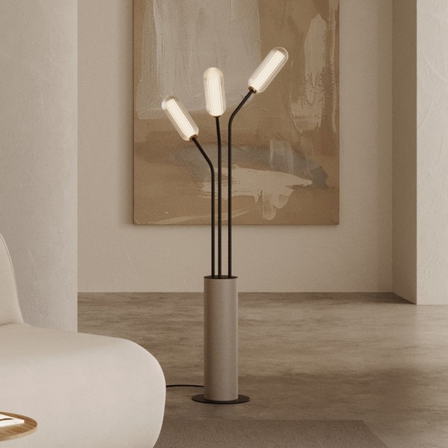 Lámpara de pie LED Lari (3x9W)